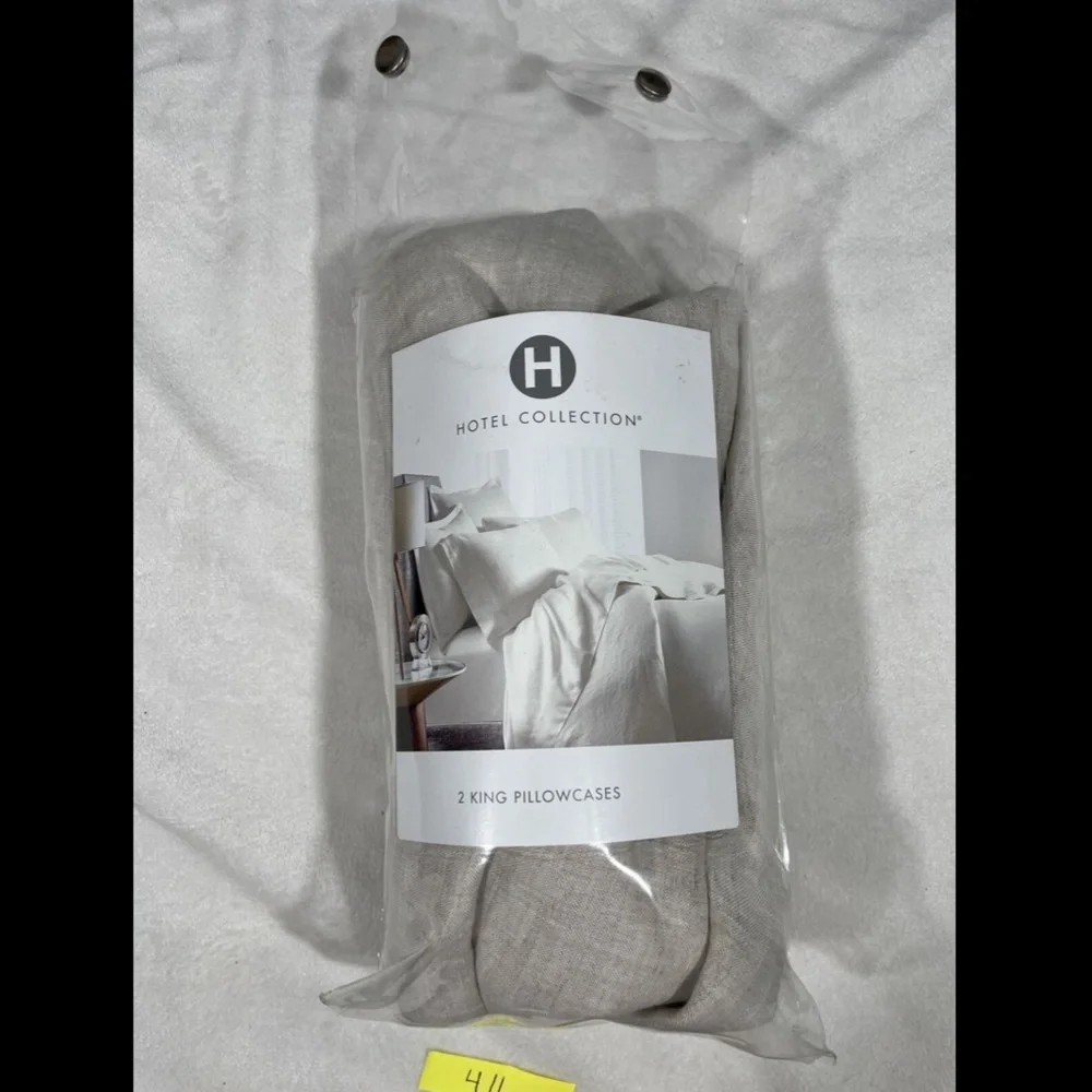 NIB Hotel Collection Linen Piece‎ Dye (2) King Case